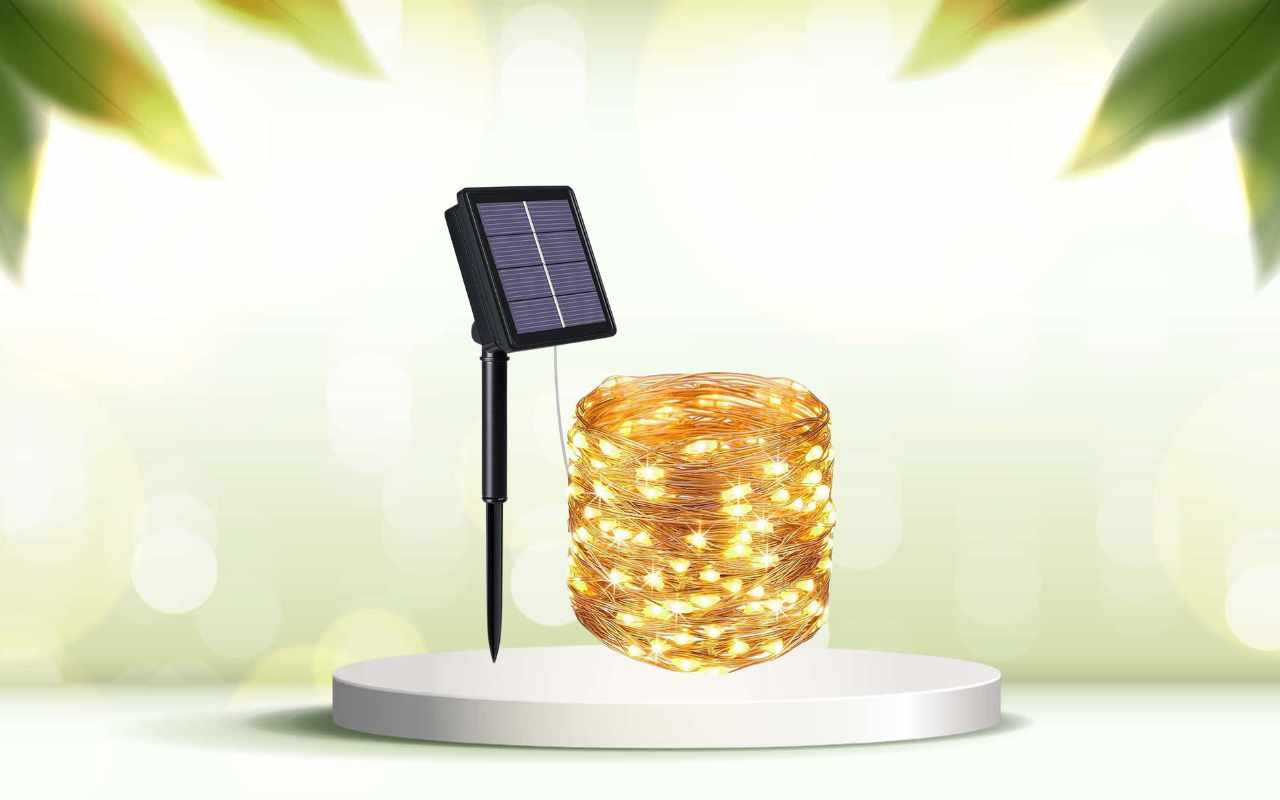 Scopri solar wire light: illumina giardino e casa senza consumi, offerta limitata