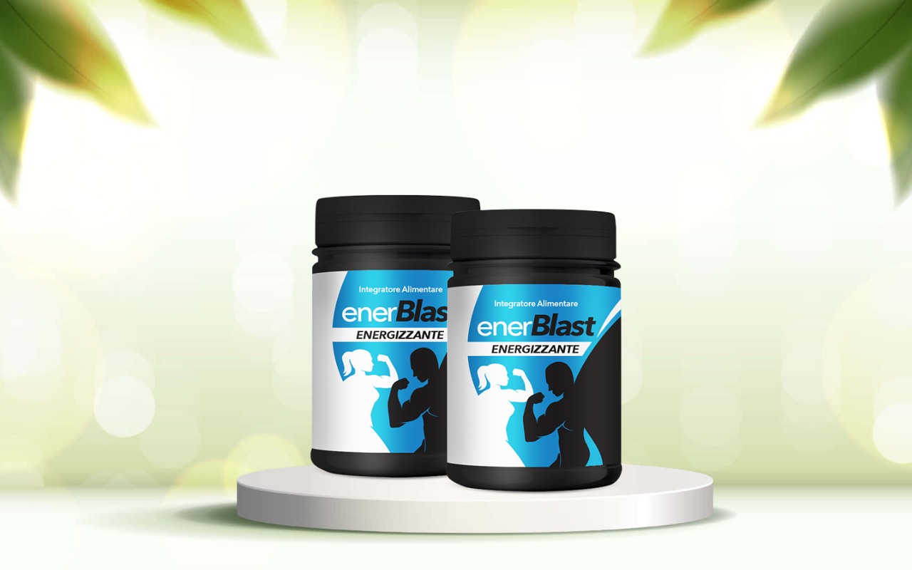 Scopri EnerBlast: energia e performance potenziate per sport e lavoro, provalo ora