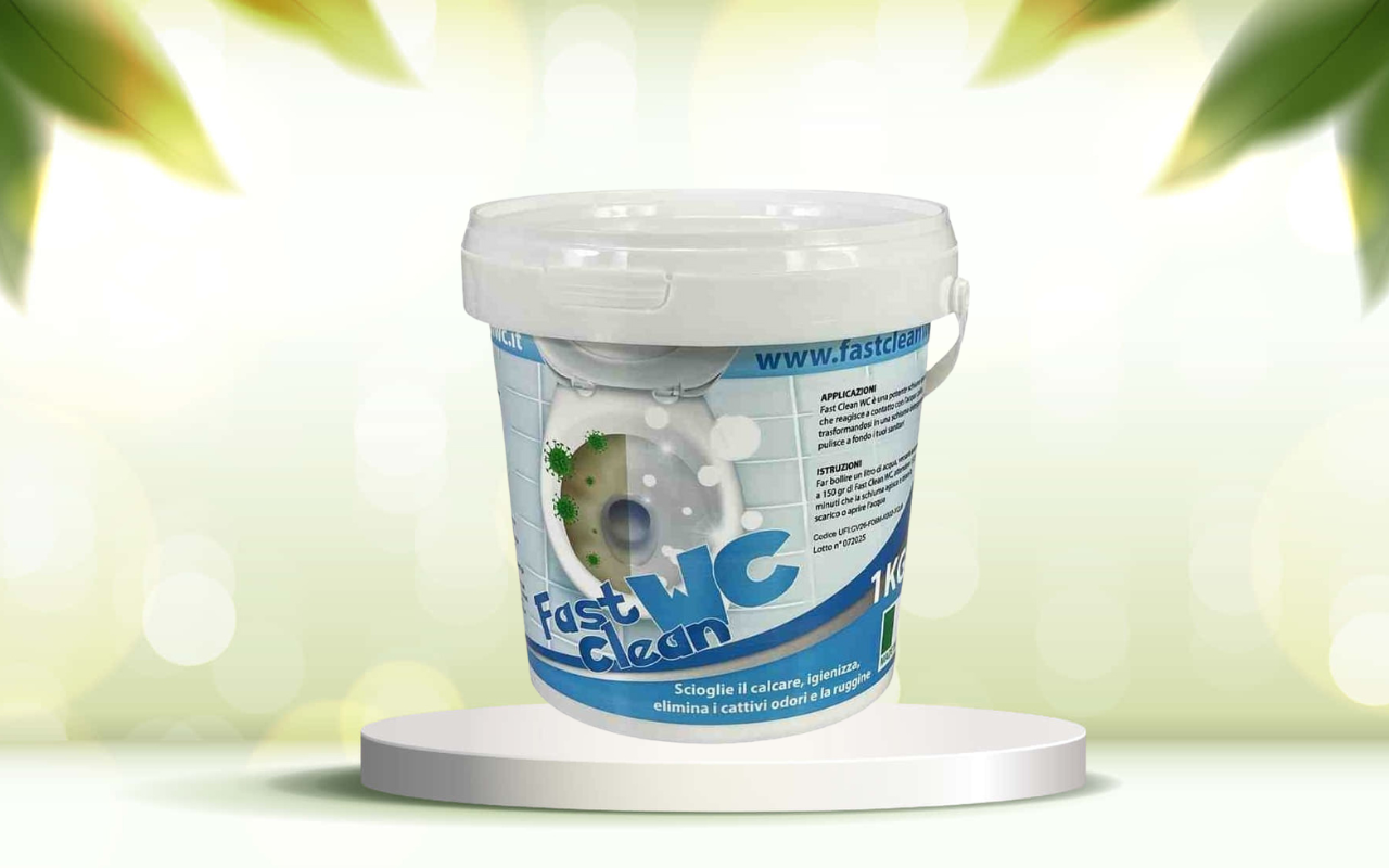 Pulizia facile e naturale del WC: prova Fast Clear WC per risultati brillanti